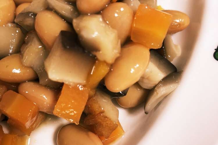 子供大好き 大豆の五目煮 レシピ 作り方 By 看護師ママのレシピ クックパッド 簡単おいしいみんなのレシピが371万品