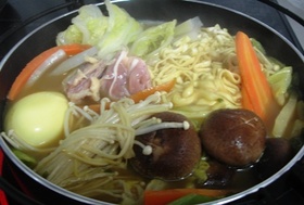 “艶うどん”でカレー鍋♪