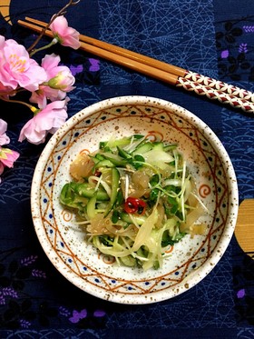 ☆野菜たっぷり中華クラゲ☆