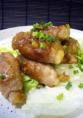 もっチーズのさっぱり生姜焼き