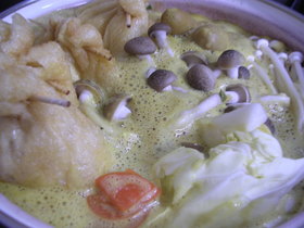 即席で☆本格カレー鍋☆