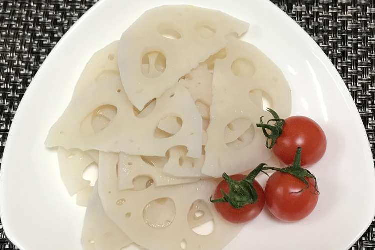 れんこんの茹で方 レシピ 作り方 By 体裁よく クックパッド 簡単おいしいみんなのレシピが351万品