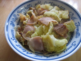 キャベツのさっぱり焼き