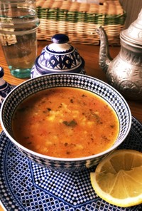 簡単！モロッコのスープ、本場のハリラ！