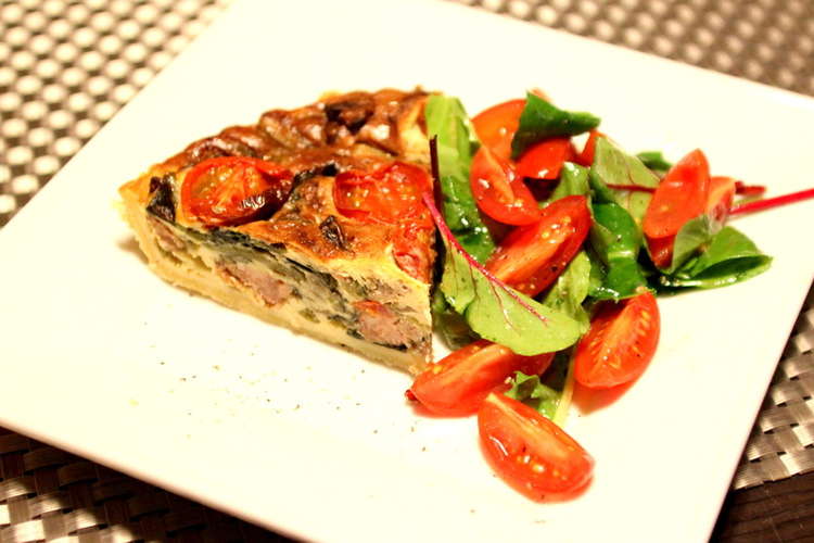 バターなしで生地から作る簡単キッシュ レシピ 作り方 By チャンネルゆう クックパッド 簡単おいしいみんなのレシピが360万品