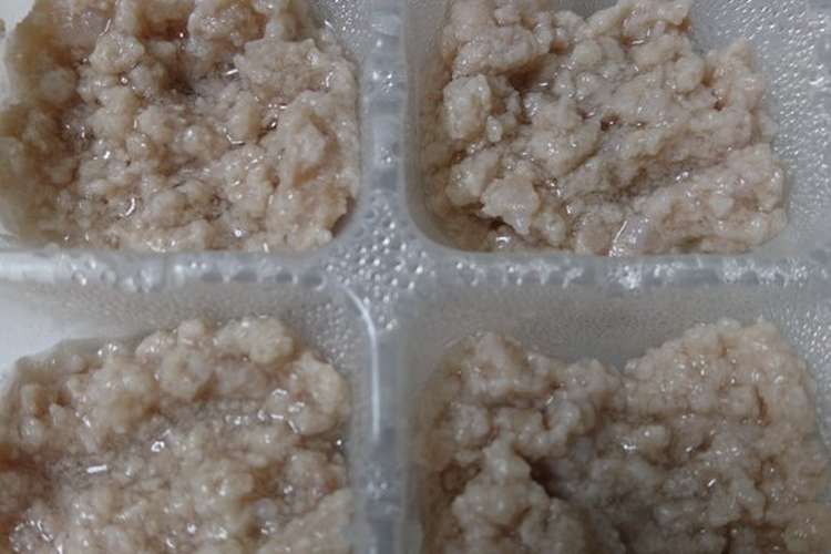 離乳食中期 ひき肉の冷凍保存 レシピ 作り方 By ちびっこぺんたん クックパッド 簡単おいしいみんなのレシピが360万品