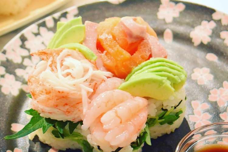 花盛り寿司 入学 卒業 花見に レシピ 作り方 By ふじたかな クックパッド 簡単おいしいみんなのレシピが368万品