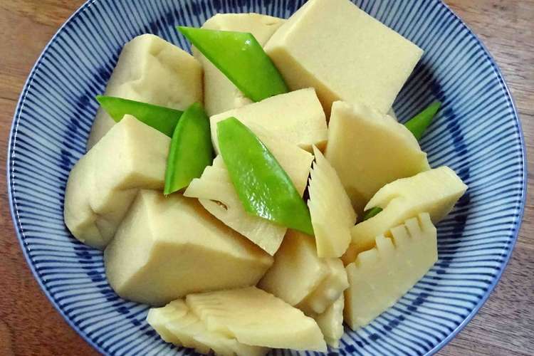 旬のたけのこと高野豆腐の煮物 レシピ 作り方 By おでのおでん クックパッド 簡単おいしいみんなのレシピが365万品