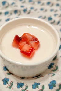 糖質オフ☆ココナッツミルク&アー乳プリン