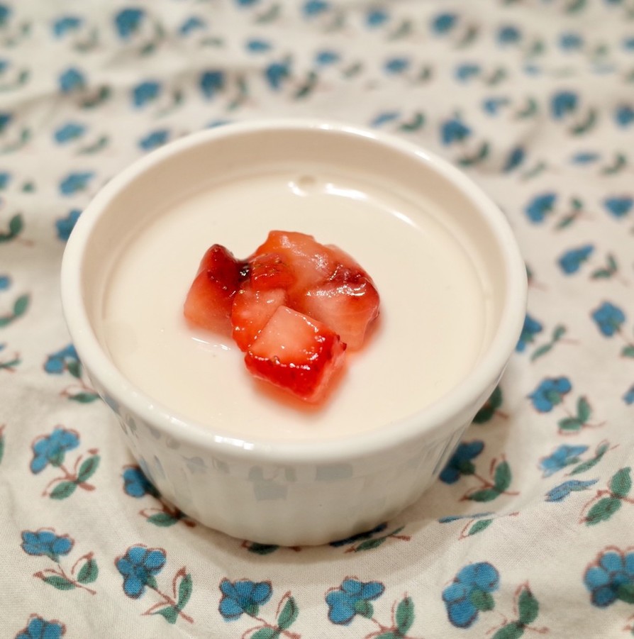糖質オフ☆ココナッツミルク&アー乳プリンの画像