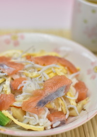 淡路島サクラマスと春の味覚のチラシ寿司