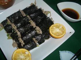☆くるくるヘルシー♪そば寿司★