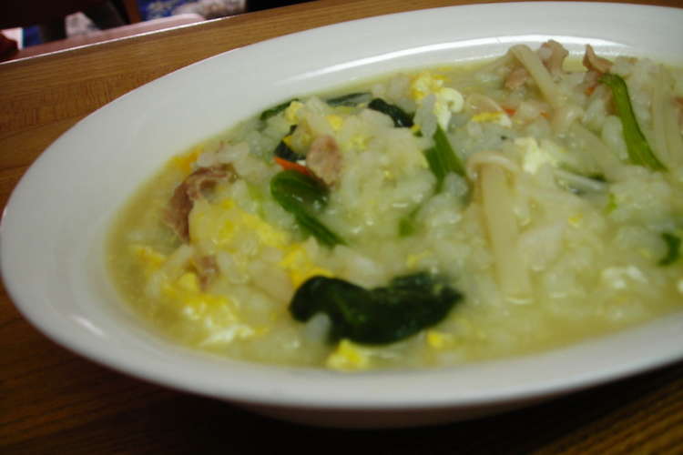子供とランチ 簡単 あったか味噌雑炊 レシピ 作り方 By よふかしママ クックパッド 簡単おいしいみんなのレシピが358万品