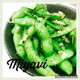 飲みすぎちゃう♪ペペロン枝豆♡