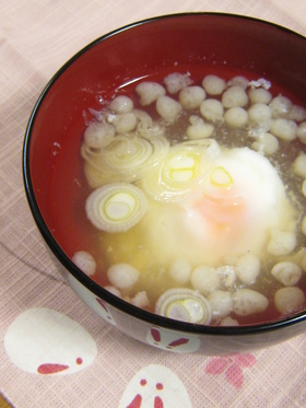 温玉のお吸い物・とろみ生姜仕立て