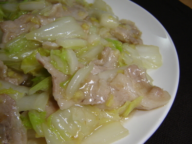 豚バラと☆白菜の中華炒めの写真
