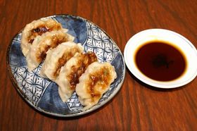 明太子たっぷり餃子