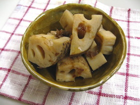 れんこんのおかか煮