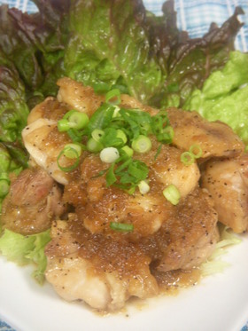 鶏もも肉のガッツリ焼き