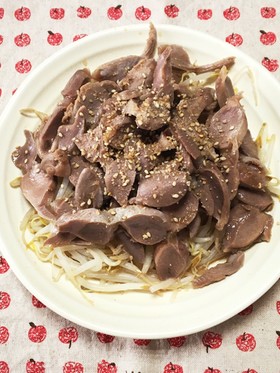 砂肝のナムル