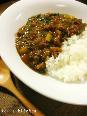 ほうれん草カレー