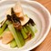 小松菜と筍の炒め煮