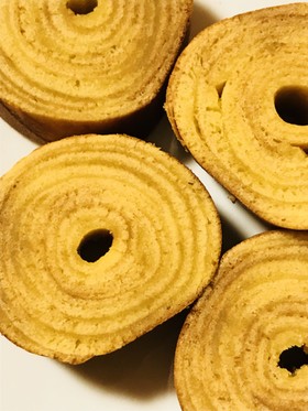 ホットケーキミックス☆バウムクーヘン