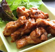 焼肉のタレで簡単☆手羽元のピリ辛煮の写真