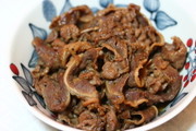 牛肉のスタミナ源タレ焼きニンニク増量の写真