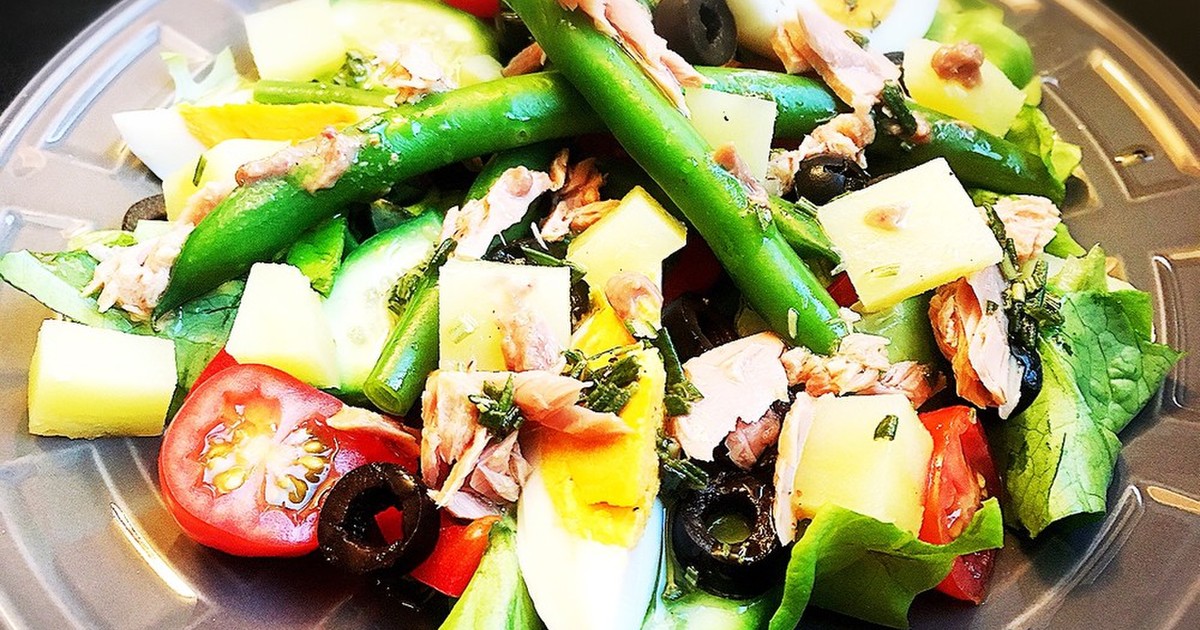 ニース風サラダ by FoodBeauty 【クックパッド】 簡単おいしいみんなのレシピが315万品