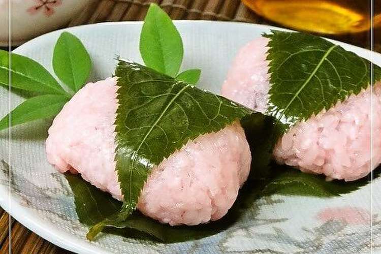 ストウブ鍋で炊くもち米の 桜餅 レシピ 作り方 By みどふぁどベシ クックパッド