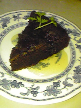 し~っとり♥お豆腐でチョコレートケーキ