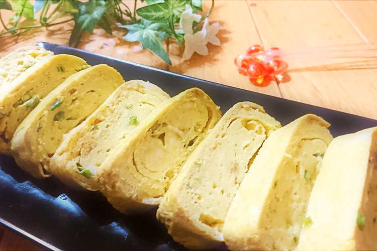手軽に減塩 ふんわり 小葱入だし巻き卵 レシピ 作り方 By ｓ４ クックパッド 簡単おいしいみんなのレシピが355万品