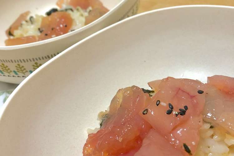 びんちょうまぐろ漬け丼 レシピ 作り方 By きゃんちーのまま クックパッド 簡単おいしいみんなのレシピが356万品