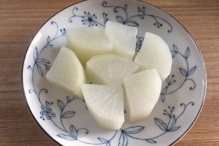 柔らか大根を電子レンジで レシピ 作り方 By Miyancat クックパッド 簡単おいしいみんなのレシピが353万品
