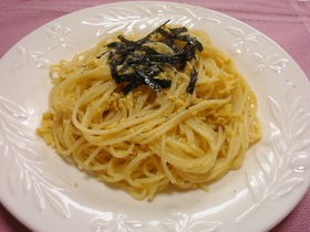 簡単うまうま卵パスタ(^・^)