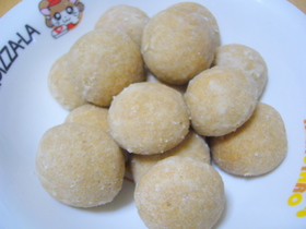 全粒粉入り サクサクスノーボール❤