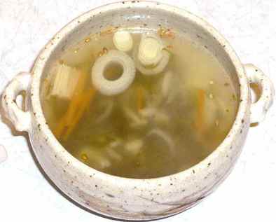 めかぶのとろとろ中華スープの写真