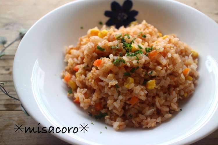 M炊飯器de絶品ケチャップライス レシピ 作り方 By Misacoro クックパッド