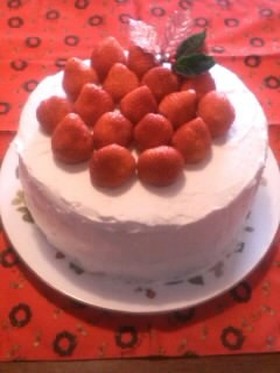 ふわふわスポンジケーキ(ノンオイル♪)