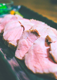 63℃ 豚ヒレ肉の自家製 塩豚ハム