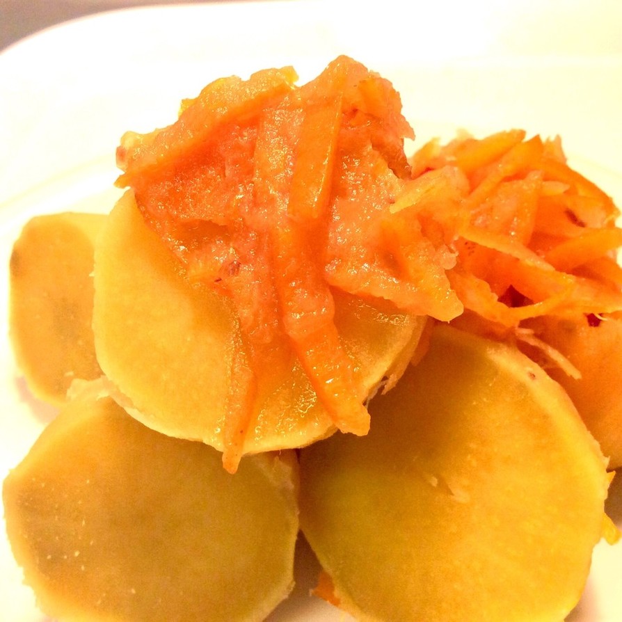 サツマイモのマーマレード煮の画像