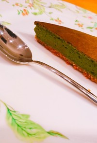 絶品★ 抹茶ニューヨークチーズケーキ