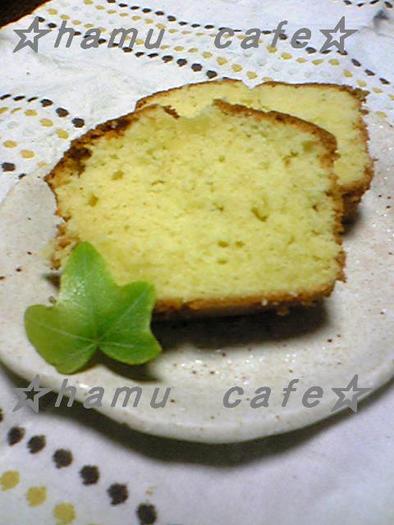 ふんわり　バターケーキの写真