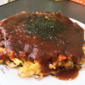 広島県民の野菜たっぷり!簡単お好み焼