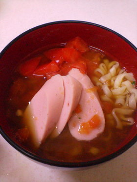 意外と合うのよ!トマトうどん