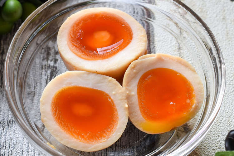 激ウマ 半熟辛味噌味玉 おつまみに レシピ 作り方 By みずか クックパッド 簡単おいしいみんなのレシピが360万品
