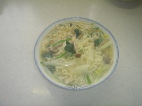 あったかホタテあんかけうどん