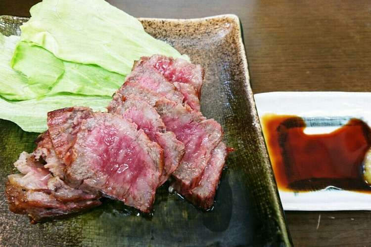 アサムラサキかき醤油で牛肉の叩き レシピ 作り方 By キッチンスクープ クックパッド 簡単おいしいみんなのレシピが352万品