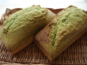 抹茶と栗のパウンド